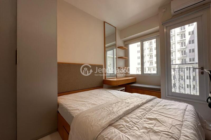 Bedroom Low Floor Studio Apartment with  View at Podomoro Golf View Apartment