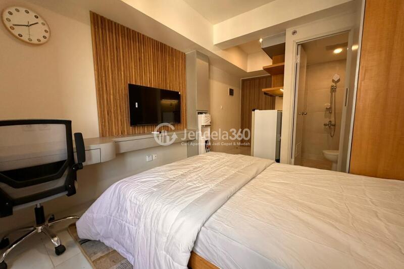 Bedroom Low Floor Studio Apartment with  View at Podomoro Golf View Apartment