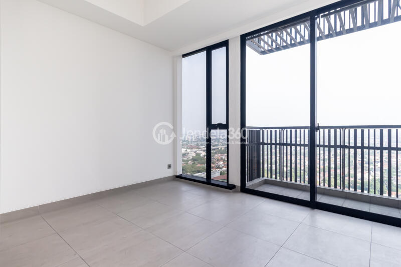 Bedroom 1BR Apartment with city View at Fatmawati City Center Apartment