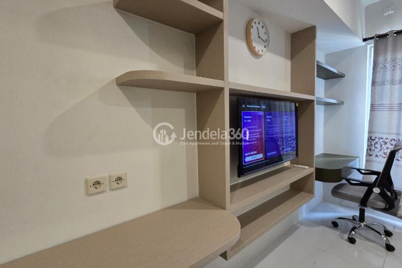 Bedroom Elegant Studio Apartment at Podomoro Golf View Apartment Middle Floor
