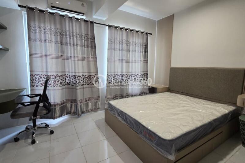 Bedroom Elegant Studio Apartment at Podomoro Golf View Apartment Middle Floor