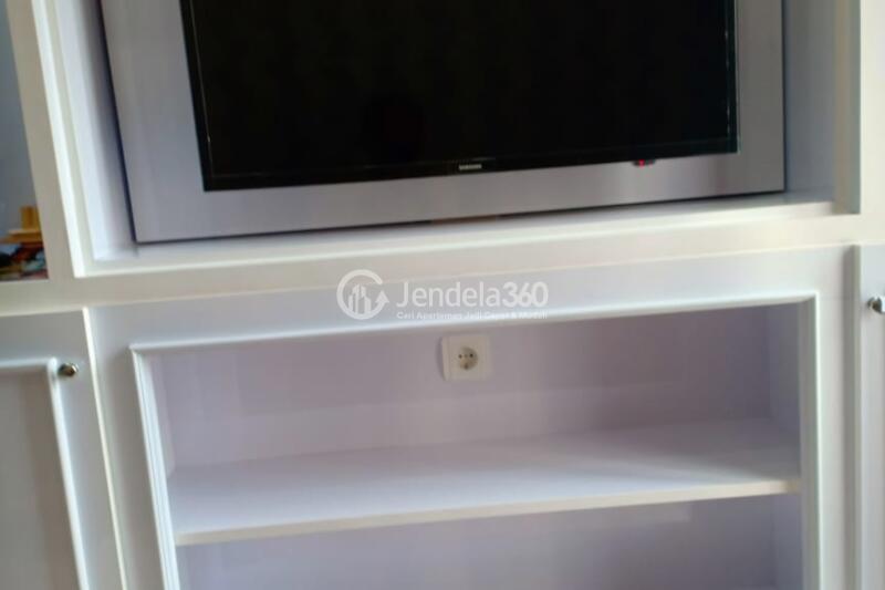 Living Room Trendy 2BR Apartment at Podomoro Golf View Apartment Low Floor