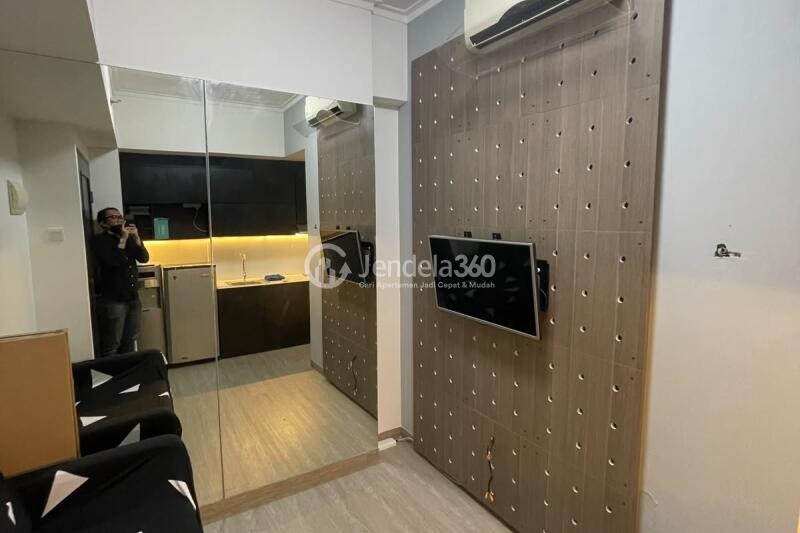 Living Room 1BR Apartment with  View at Marbella Kemang Residence Apartment