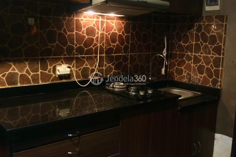Kitchen Low Floor 2BR Apartment with  View at The Jarrdin Cihampelas Apartment