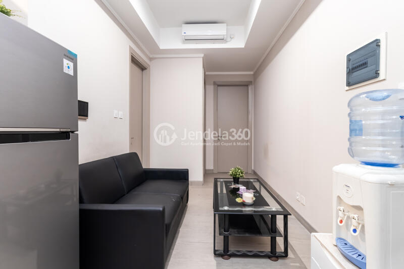 Living Room Comfortable 2BR Apartment at Menara Jakarta Apartment Tower Equinox