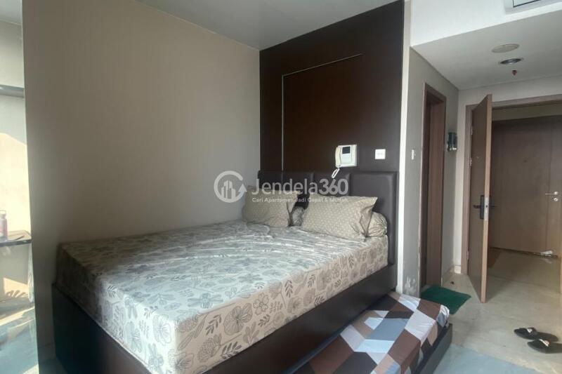 Bedroom Well Located Studio Apartment at Puri Orchard Apartment High Floor