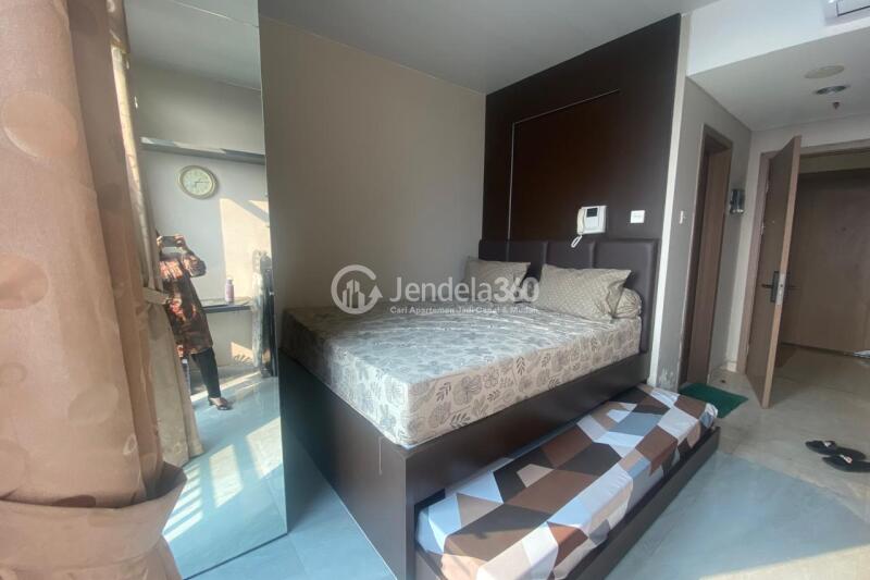 Bedroom Well Located Studio Apartment at Puri Orchard Apartment High Floor