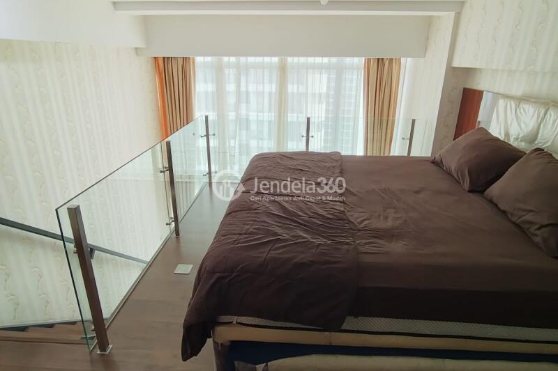 Bedroom Elegant 1BR Apartment at U Residence Karawaci Middle Floor