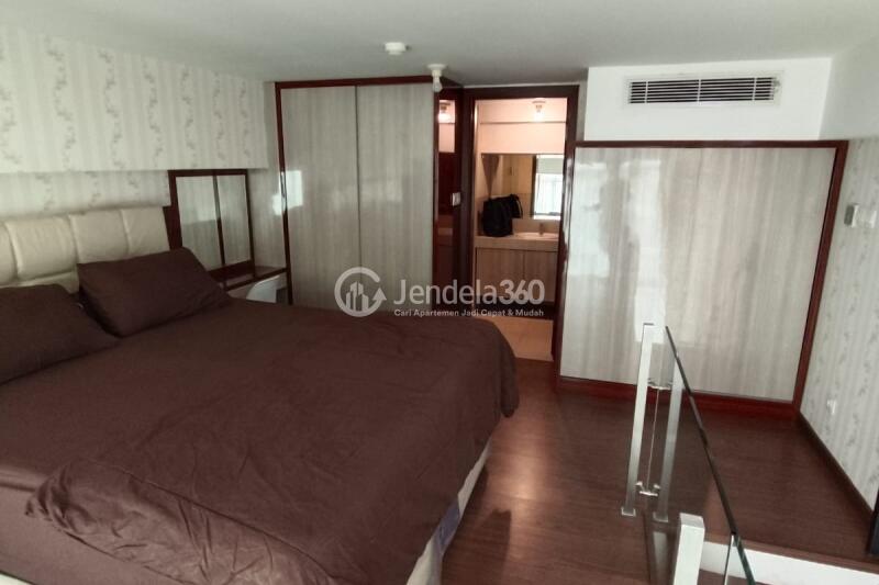 Bedroom Elegant 1BR Apartment at U Residence Karawaci Middle Floor