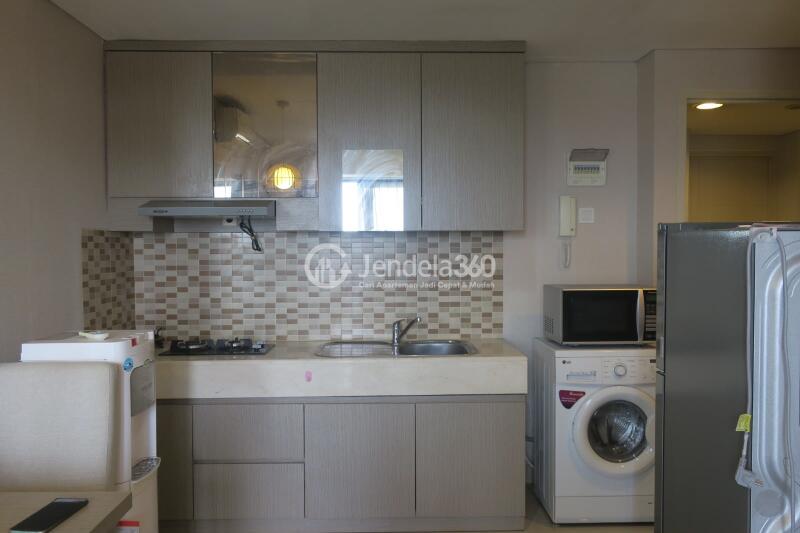 Kitchen Compact 1BR Apartment at Trivium Terrace Low Floor