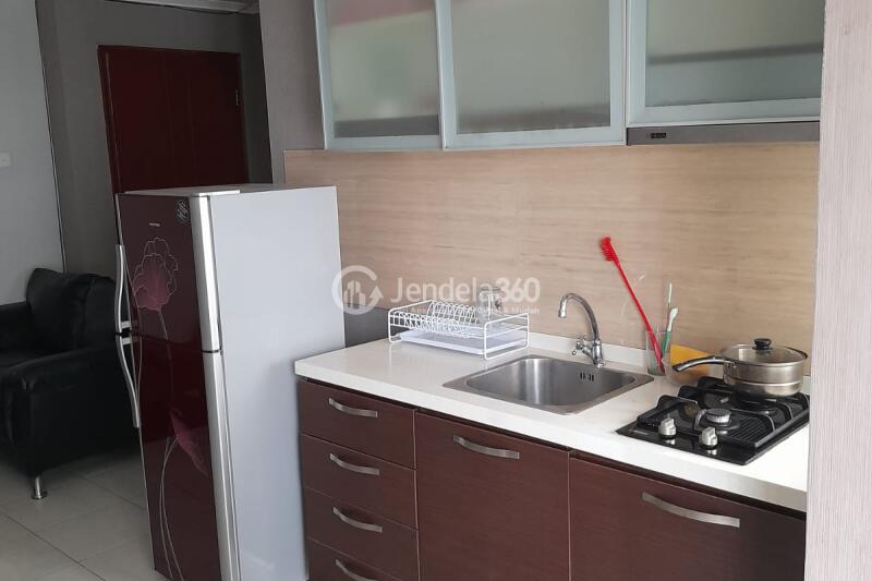 Kitchen 2BR Sudirman Park Apartment at Tower Bougenville
