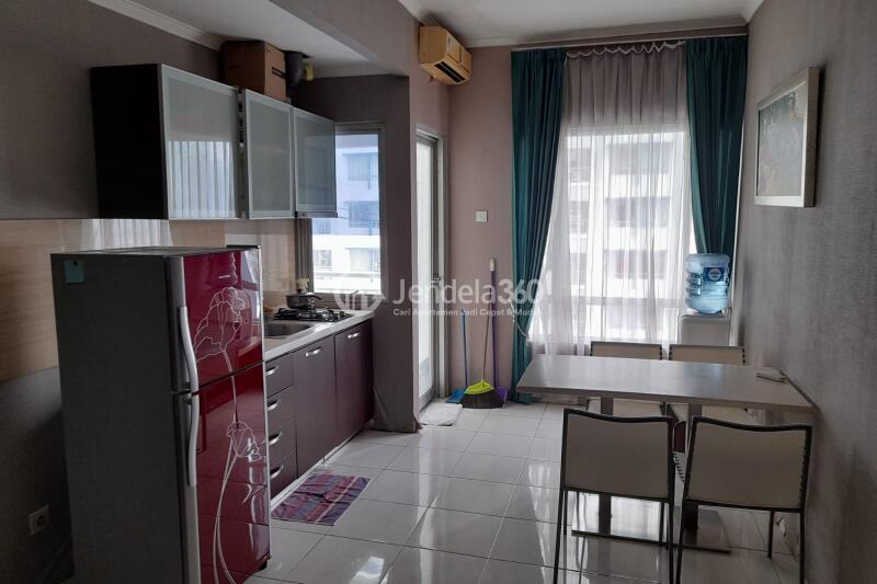 Living Room 2BR Sudirman Park Apartment at Tower Bougenville
