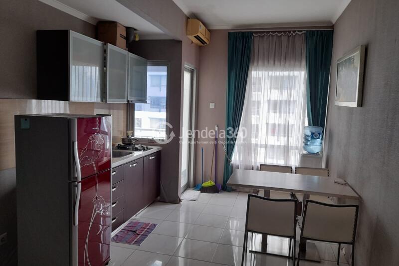 Living Room 2BR Sudirman Park Apartment at Tower Bougenville