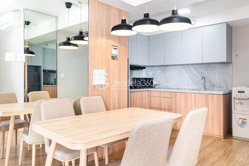 Dining Room 2BR Taman Rasuna Apartment at Tower 3