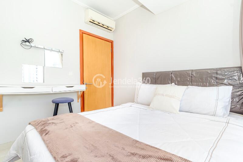 Bedroom 1 High Floor 2BR Apartment with city View at The Mansion Kemayoran Bougenville