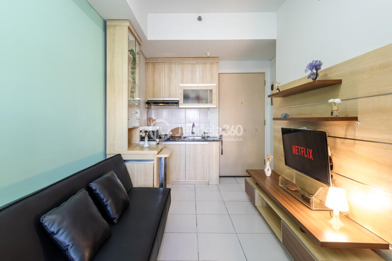 Living Room Kota Ayodhya Apartment 2BR Tower Indigo
