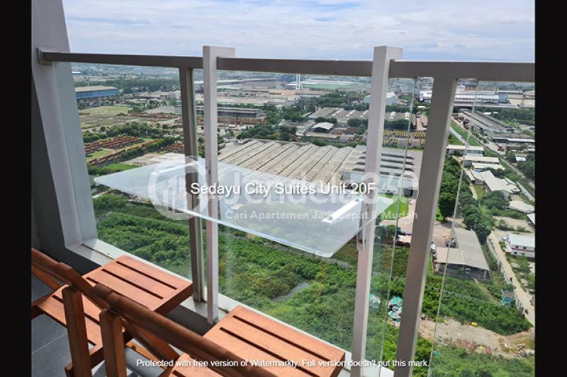 Bedroom Sedayu City Apartment Studio  Furnished