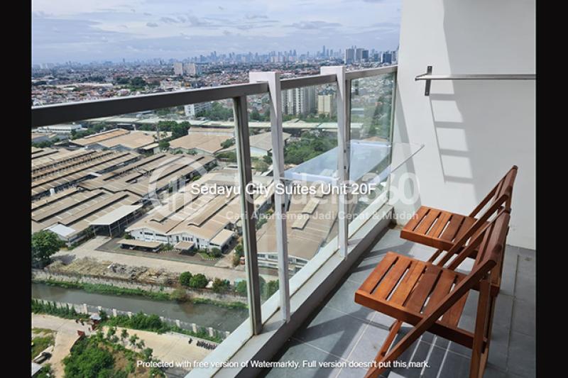 Bedroom Sedayu City Apartment Studio  Furnished
