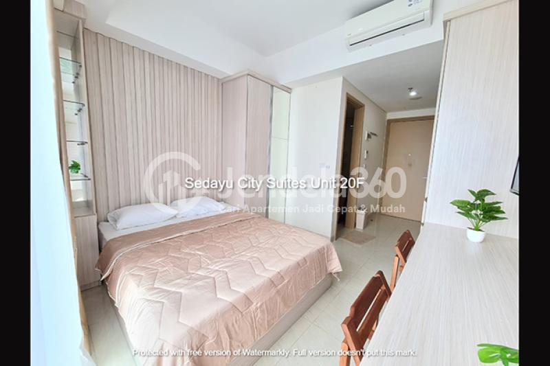 Bedroom Sedayu City Apartment Studio  Furnished