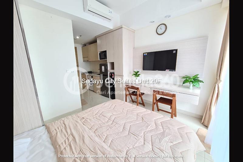 Bedroom Sedayu City Apartment Studio  Furnished