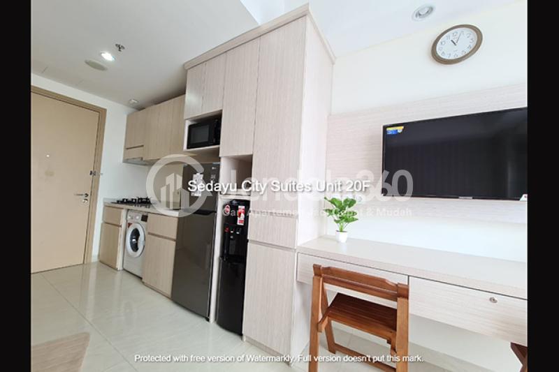 Bedroom Sedayu City Apartment Studio  Furnished