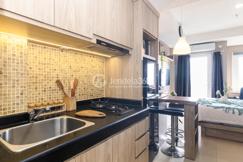 Kitchen Metro Park Residence Studio Fully Furnished
