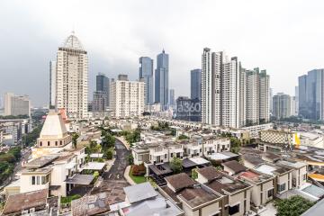 Balcony Cosmo Terrace - Thamrin City 2BR Fully Furnished