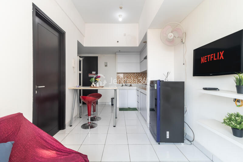 Living Room Casa De Parco Apartment 1BR Fully Furnished