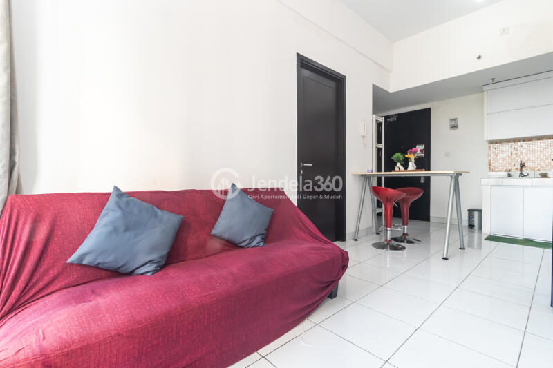 Living Room Casa De Parco Apartment 1BR Fully Furnished