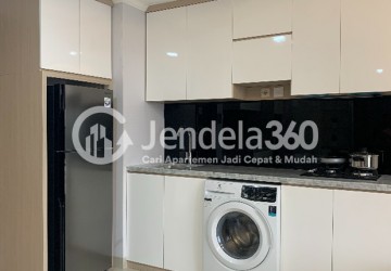 Kitchen 2BR Apartment with Kuningan City View at Pejaten Park Residence