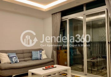 Living Room 2BR Apartment with Kuningan City View at Pejaten Park Residence