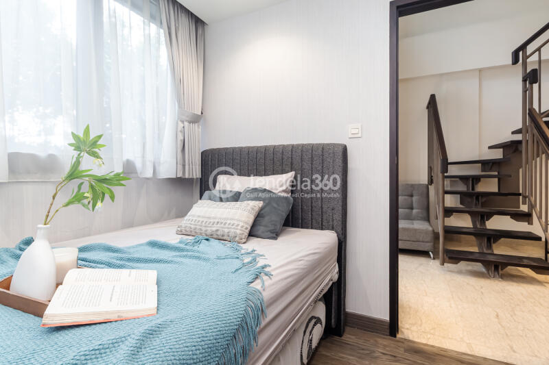 Bedroom 2 Fancy 2BR Apartment at Branz BSD Apartment with Greenery View