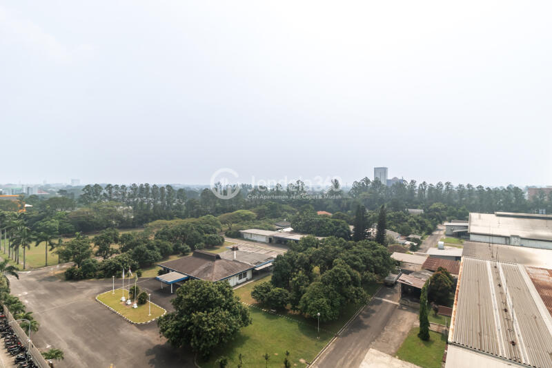 Balcony Low Floor Studio Apartment with Exoctic Swimming Pool at Kota Ayodhya Apartment